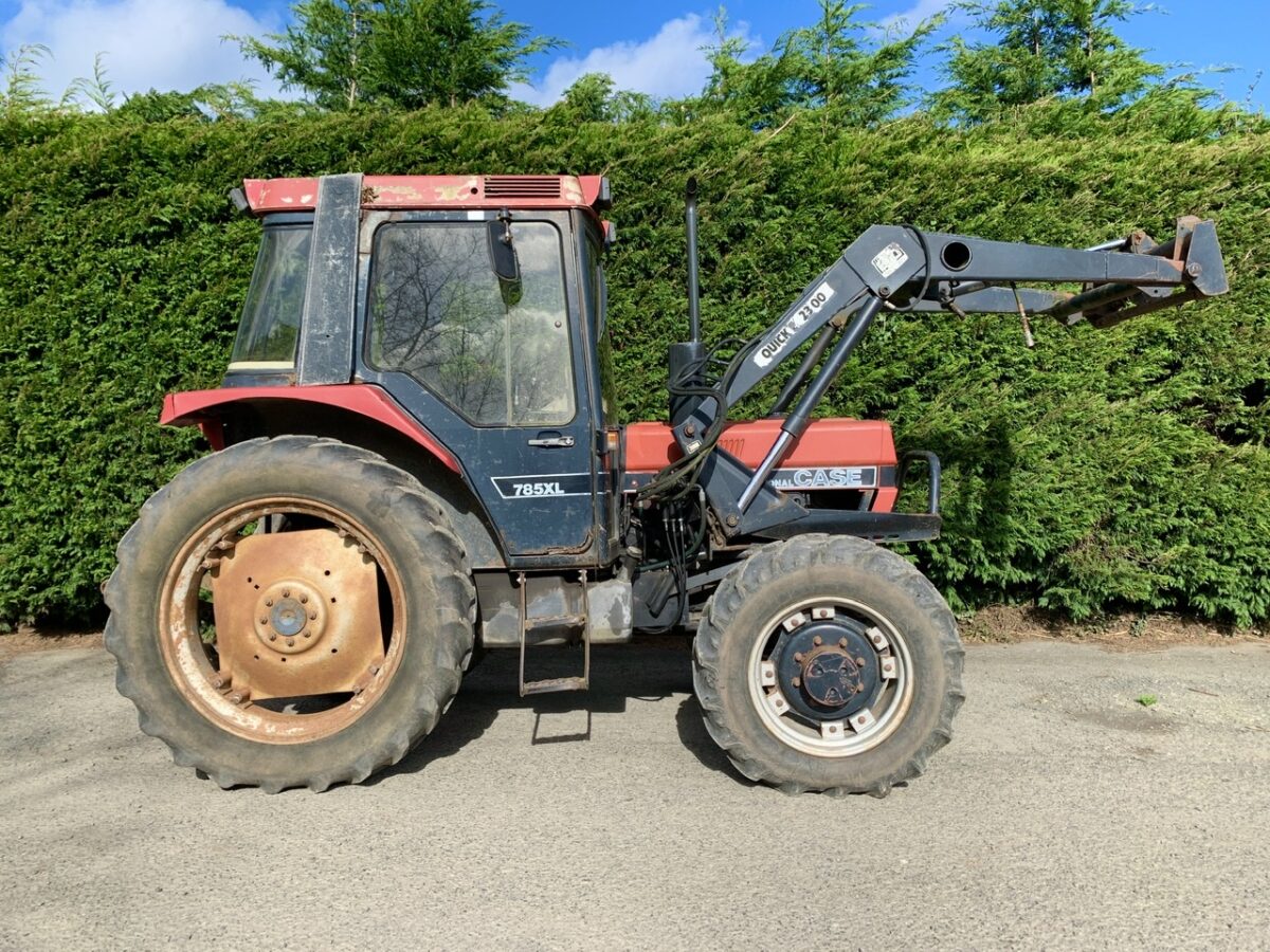 Case 785 XL & loader - Pallisers of Hereford Ltd