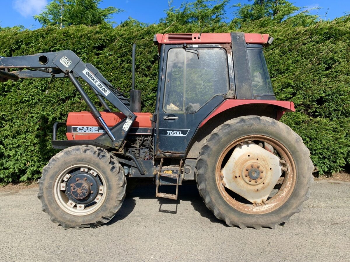 Case 785 XL & loader - Pallisers of Hereford Ltd