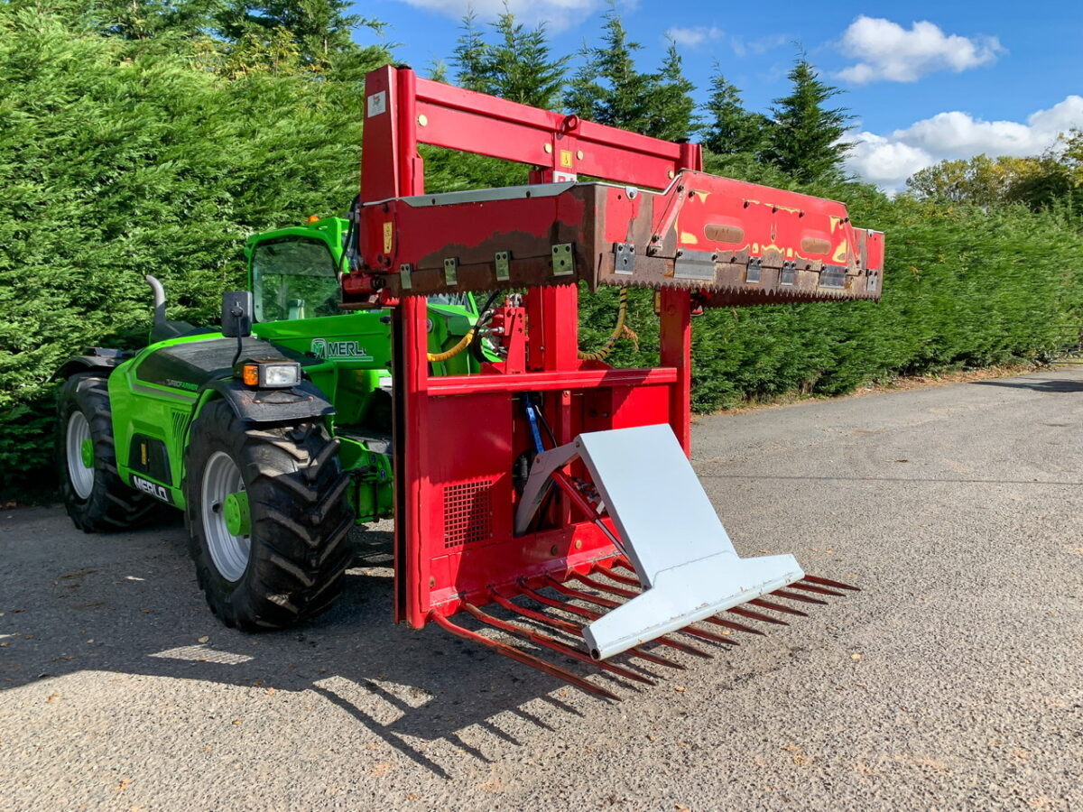 BvL Master 130 silage block cutter Pallisers of Hereford Ltd