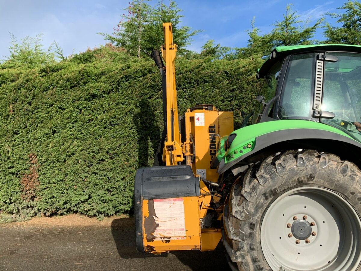 McConnell PA48E hedge trimmer Pallisers of Hereford Ltd