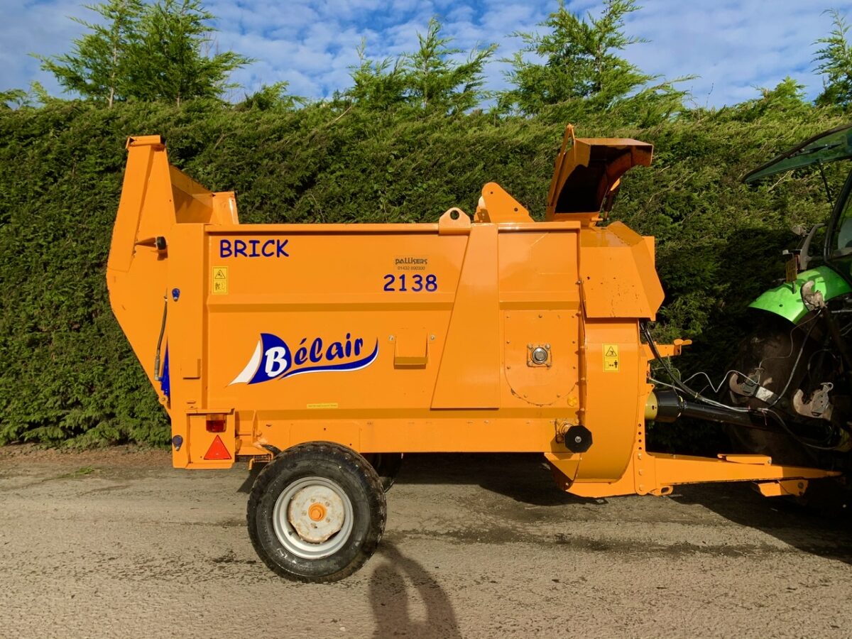 Belair Brick 2138 straw blower Pallisers of Hereford Ltd
