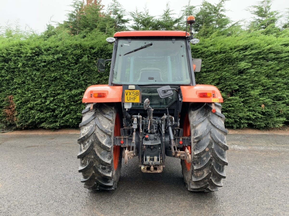 Kubota M128X & Quicke Q50 loader Pallisers of Hereford Ltd