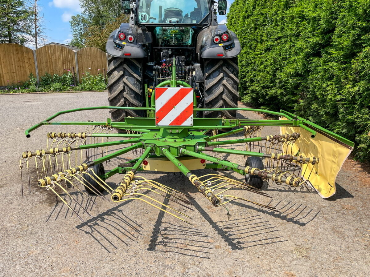 Krone KS 4.21 / 13 single rotor rake - Pallisers of Hereford Ltd