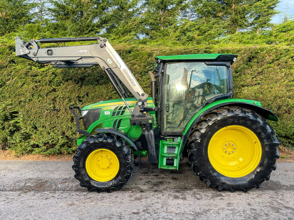 John Deere 6115R & loader – Pallisers of Hereford Ltd