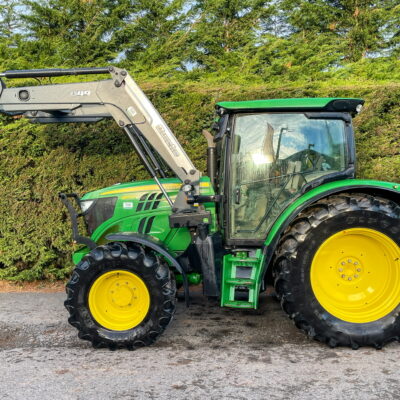 John Deere 6115R & loader