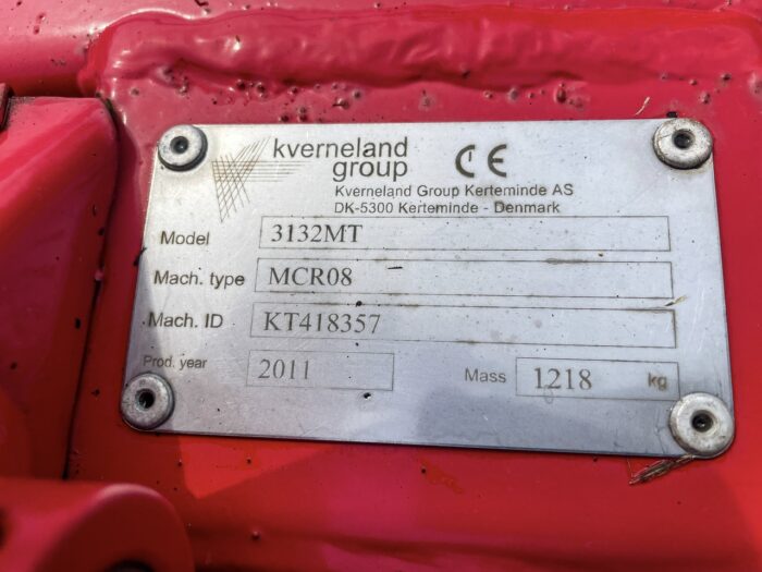 Kverneland 3132 MT mower conditioner