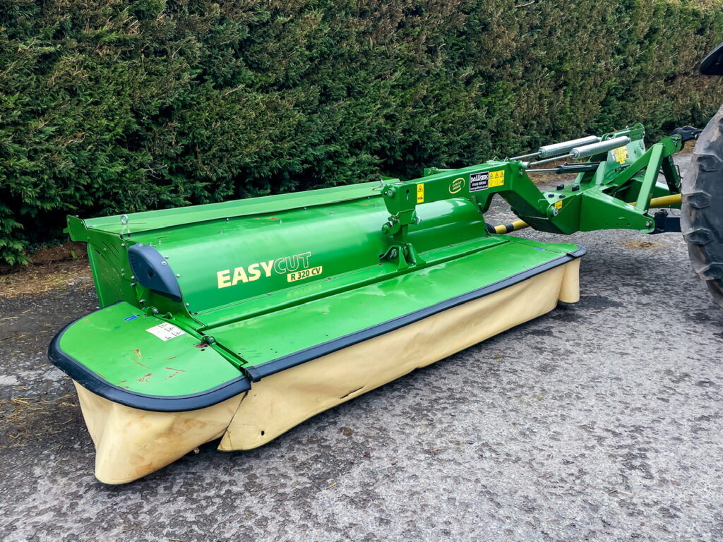 Krone EasyCut R320 CV mower conditioner - Pallisers of Hereford Ltd