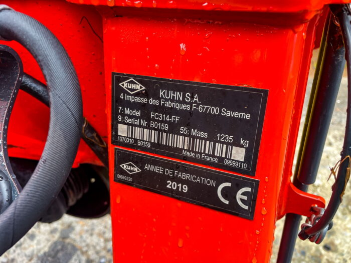 Kuhn FC314 mower conditioner