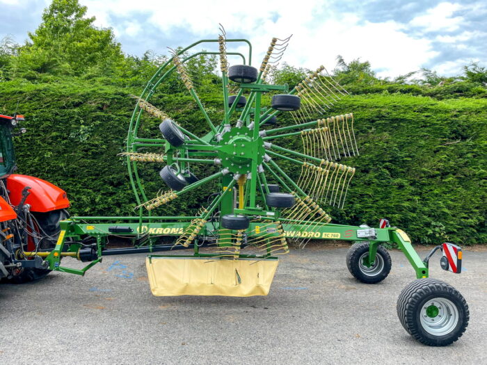 Krone Swadro TC 760 Plus double rotor rake