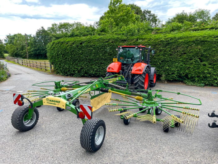 Krone Swadro TC 760 Plus double rotor rake