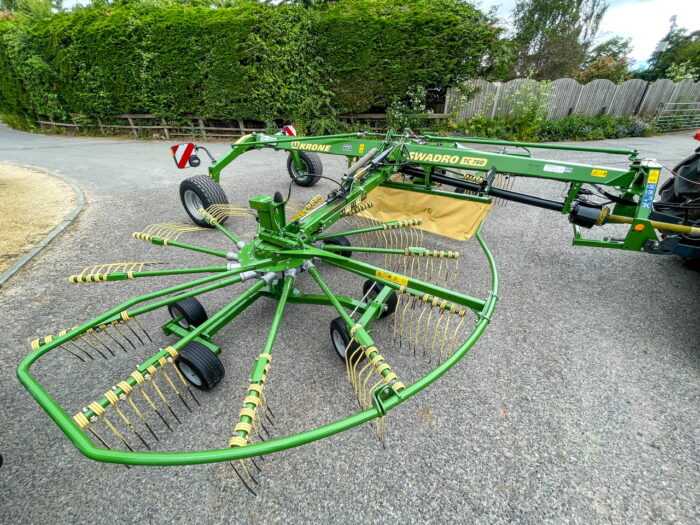 Krone Swadro TC 760 Plus double rotor rake