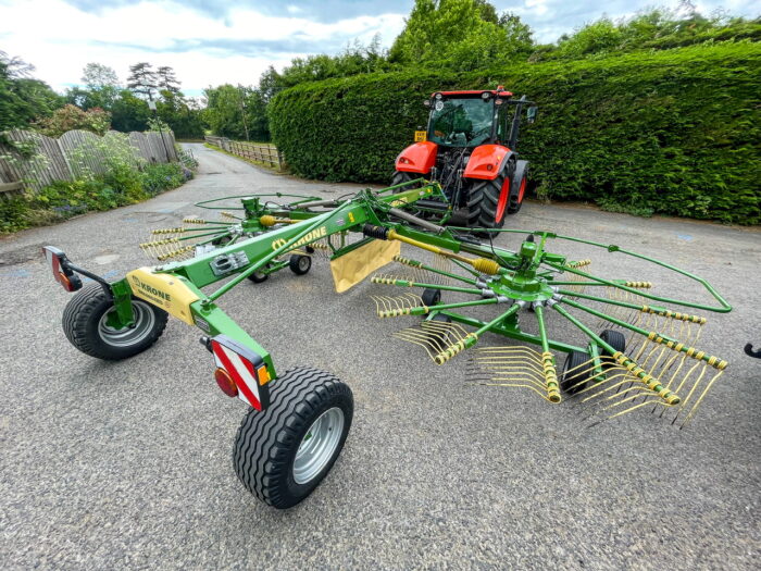 Krone Swadro TC 760 Plus double rotor rake