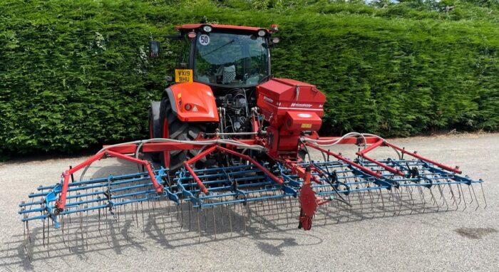 Opico grass harrow & air seeder