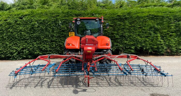 Opico grass harrow & air seeder