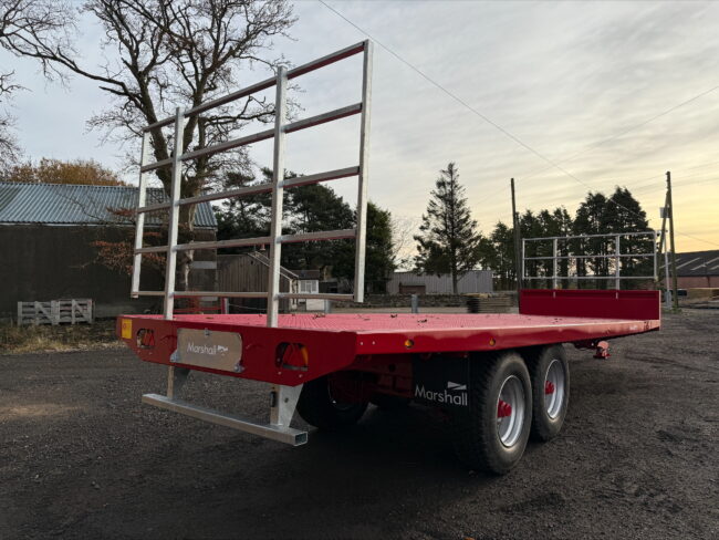 NEW MARSHALL 28FT BALE/FLAT BED TRAILER