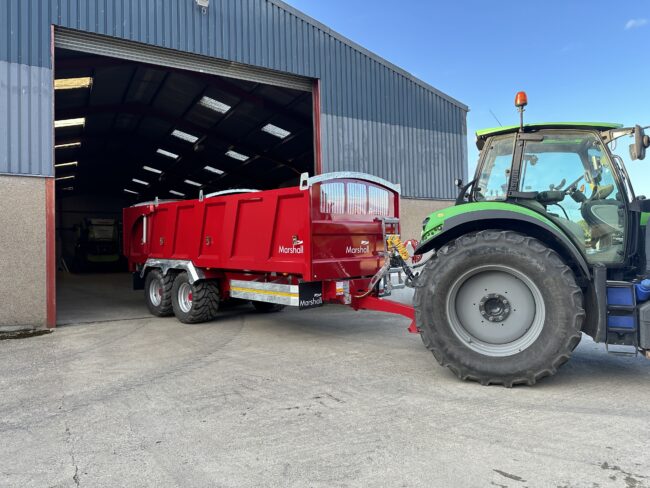 NEW MARSHALL 14 TONNE GRAIN TRAILER