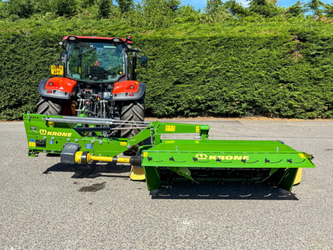 New Krone EasyCut R280 CV mower conditioner