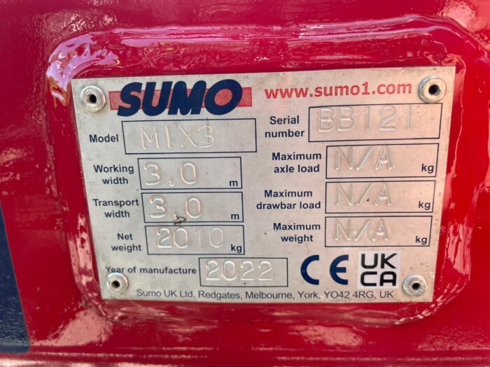 Sumo Mixidisc S3 - 3 metre