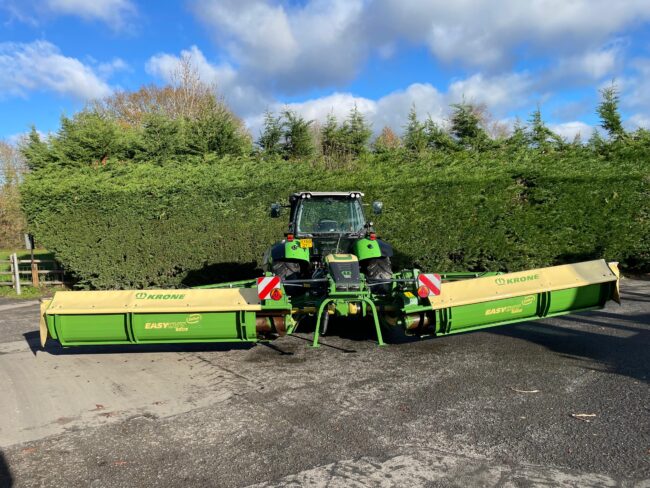 Krone Easycut B950 Collect butterfly mower