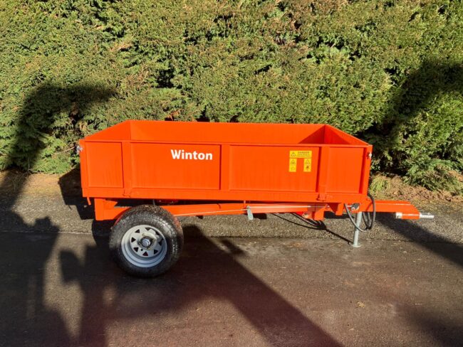 New Winton 1.5t tipping trailer