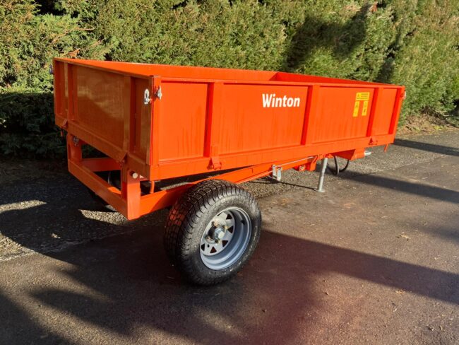 New Winton 1.5t tipping trailer
