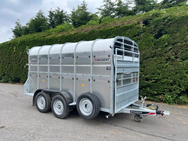 New Nugent LS3618H 12ft Livestock Trailer with Sheep Decks