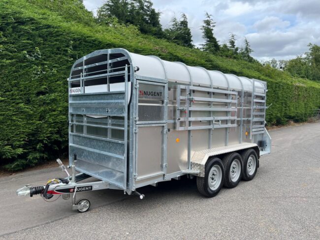 New Nugent 14ft Livestock trailer