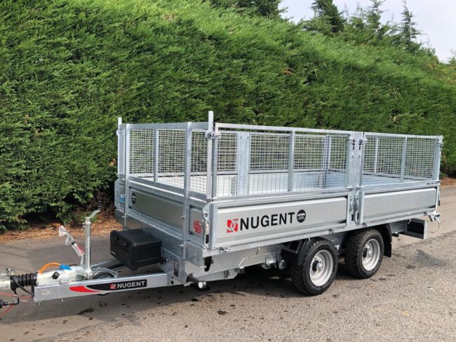 Nugent 12ft Tipper trailer