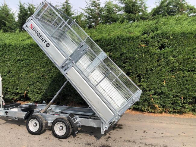 Nugent 12ft Tipper trailer